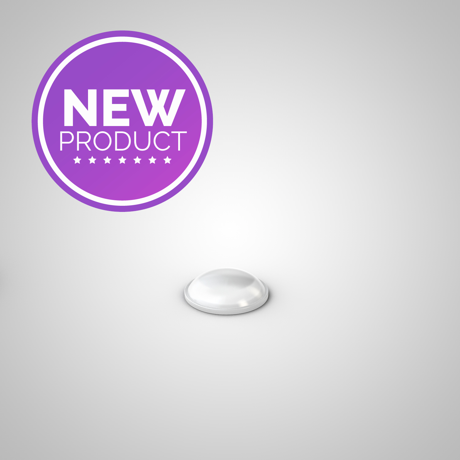 Butées Crystal Clear <br>